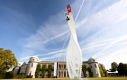 Mazda Central Sculpture at the 2015 Goodwood Festival of Speed
