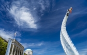 Mazda Central Sculpture at the 2015 Goodwood Festival of Speed