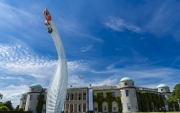 Mazda Central Sculpture at the 2015 Goodwood Festival of Speed