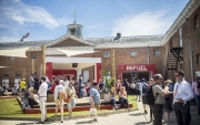 Mazda #RaiseTheRoof in Goodwood's Stable Yard