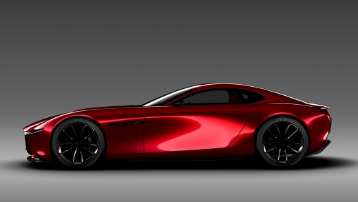 Mazda RX-Vision concept for a rotary-powered sports car. Interview with Ikuo Maeda, head of Mazda design