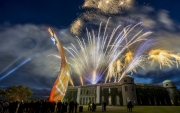 Mazda Central Sculpture at the 2015 Goodwood Festival of Speed