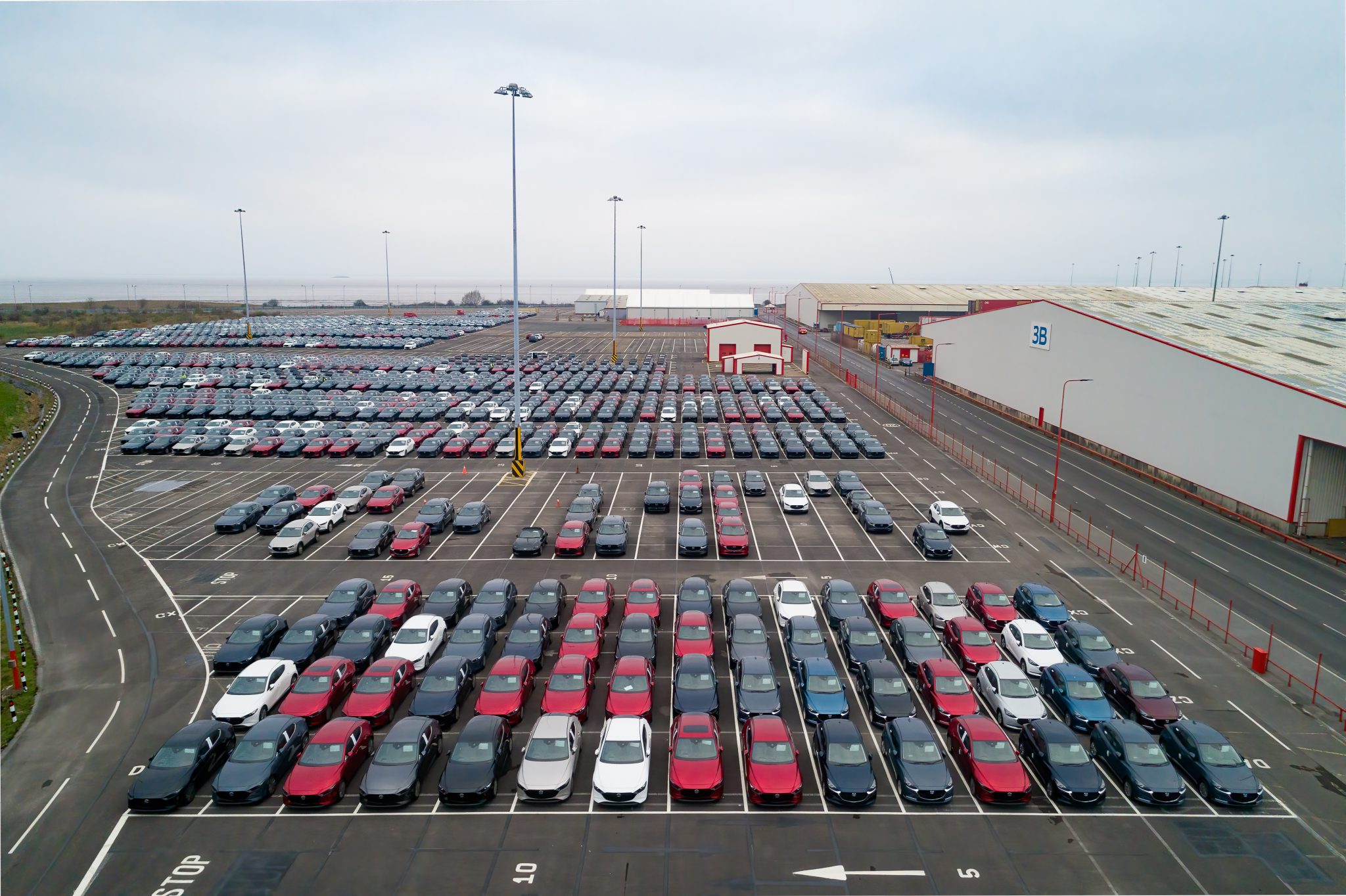 First shipment of cars arrive at Bristol Port as Mazda UK’s new direct